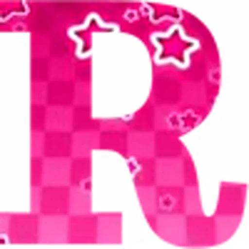 🅰️ Эмодзи «Pink Stars - розовые анимированные буквы» для Telegram