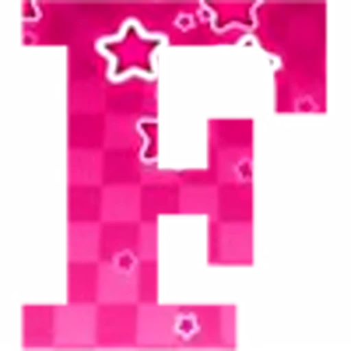 🅰️ Эмодзи «Pink Stars - розовые анимированные буквы» для Telegram