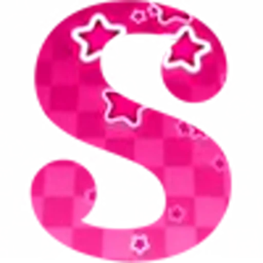 🅰️ Эмодзи «Pink Stars - розовые анимированные буквы» для Telegram