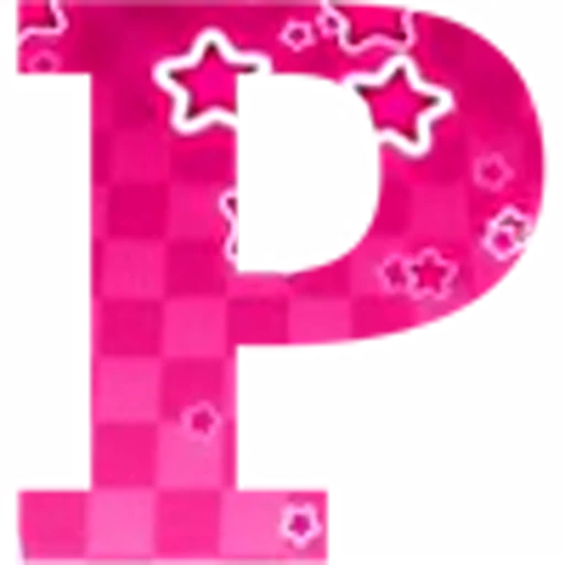 🅰️ Эмодзи «Pink Stars - розовые анимированные буквы» для Telegram