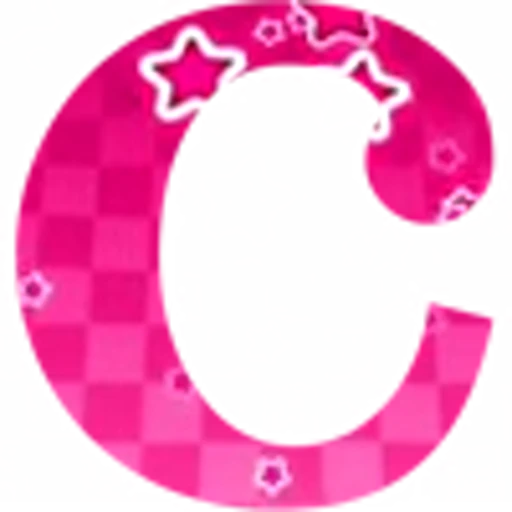 🅰️ Эмодзи «Pink Stars - розовые анимированные буквы» для Telegram