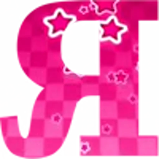 🅰️ Эмодзи «Pink Stars - розовые анимированные буквы» для Telegram