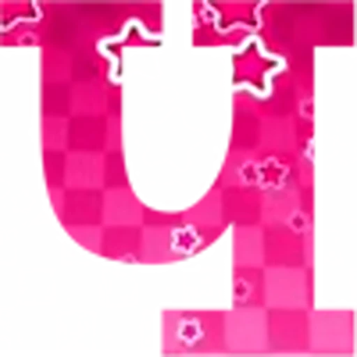 🅰️ Эмодзи «Pink Stars - розовые анимированные буквы» для Telegram