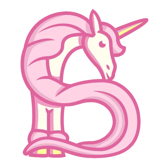 🔠 Эмодзи «Unicorn Arthur R. F» для Telegram