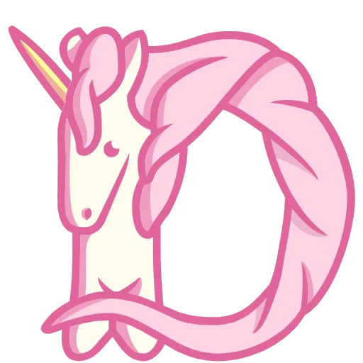 🔠 Эмодзи «Unicorn Arthur R. F» для Telegram