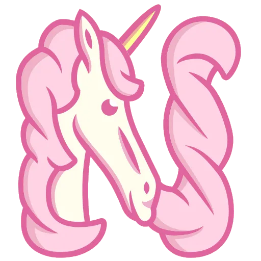 🔠 Эмодзи «Unicorn Arthur R. F» для Telegram