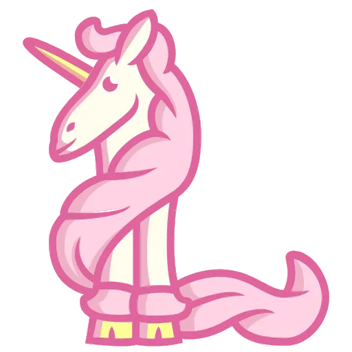 🔠 Эмодзи «Unicorn Arthur R. F» для Telegram