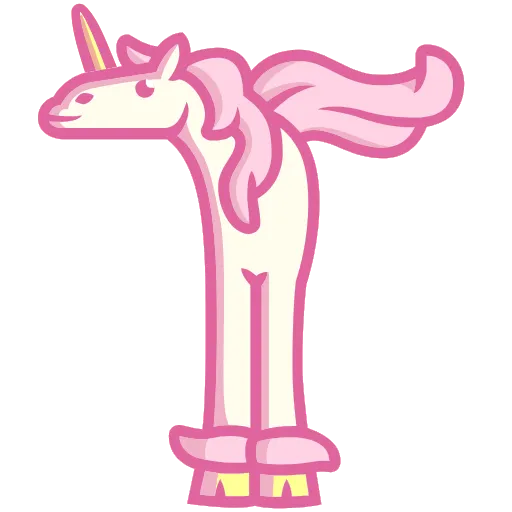 🔠 Эмодзи «Unicorn Arthur R. F» для Telegram