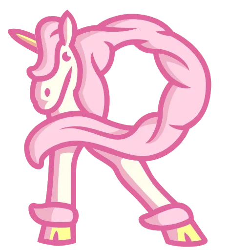 🔠 Эмодзи «Unicorn Arthur R. F» для Telegram