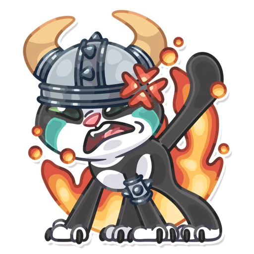 😡 Стикер «PinkyPawDice» для Telegram