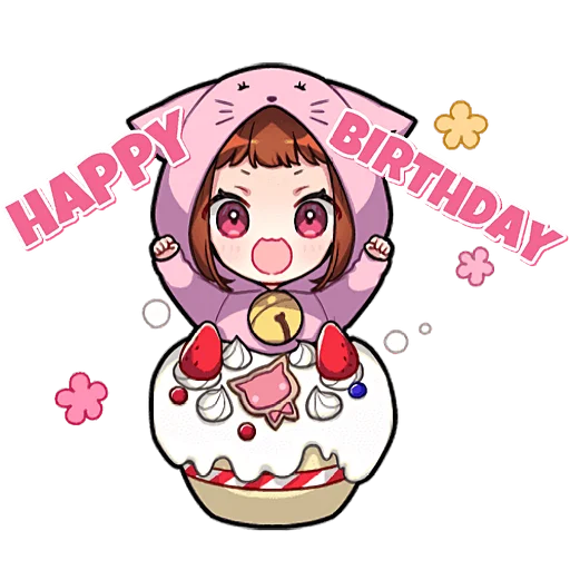 🎂 Стикер «Ежедневная Пино» для Telegram