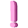 💞 Эмодзи «Pink Alphabet розовый алфавит» для Telegram