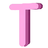 💞 Эмодзи «Pink Alphabet розовый алфавит» для Telegram