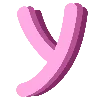 💞 Эмодзи «Pink Alphabet розовый алфавит» для Telegram