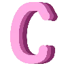💞 Эмодзи «Pink Alphabet розовый алфавит» для Telegram