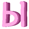 💞 Эмодзи «Pink Alphabet розовый алфавит» для Telegram