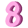 💞 Эмодзи «Pink Alphabet розовый алфавит» для Telegram