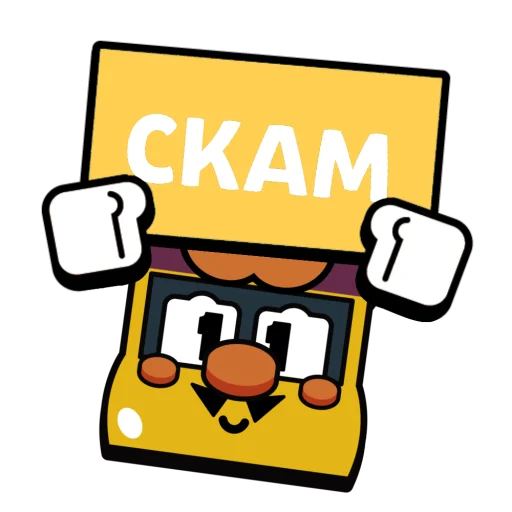 😁 Стикер «Слова в значках» для Telegram