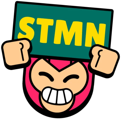 🔥 Стикер «Слова в значках» для Telegram