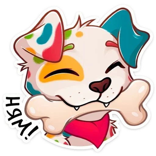 😌 Стикер «Пинто» для Telegram