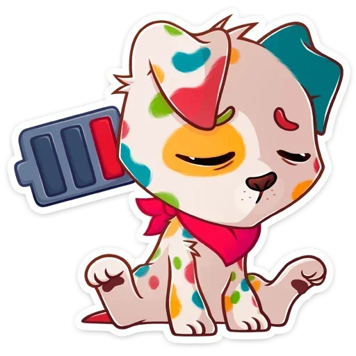 🪫 Стикер «Пинто» для Telegram