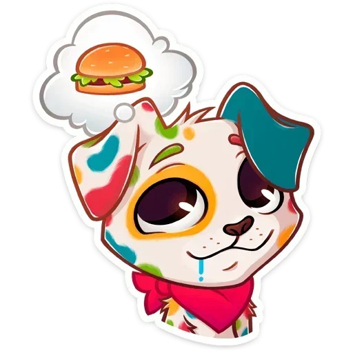 🍔 Стикер «Пинто» для Telegram