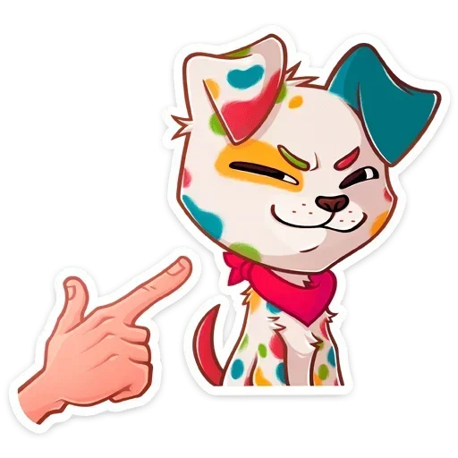 😈 Стикер «Пинто» для Telegram