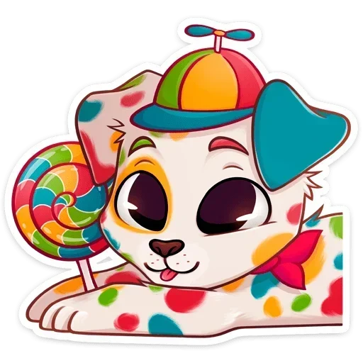 🍭 Стикер «Пинто» для Telegram