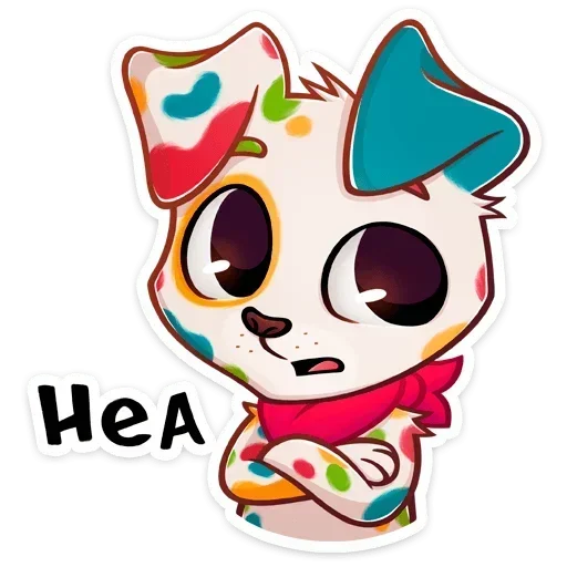🙂‍↔️ Стикер «Пинто» для Telegram