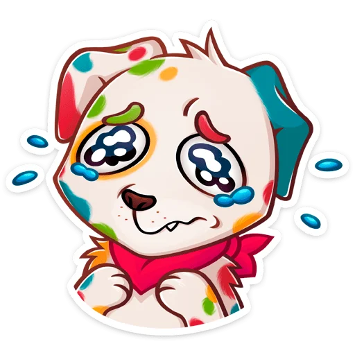 🐕 Стикер «Пинто» для Telegram