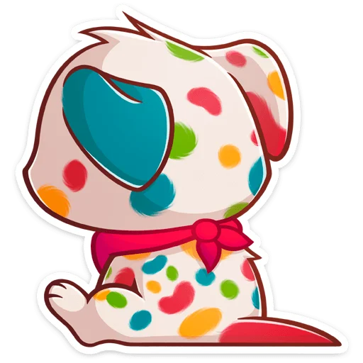 🐕 Стикер «Пинто» для Telegram