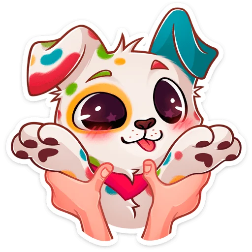 🐕 Стикер «Пинто» для Telegram