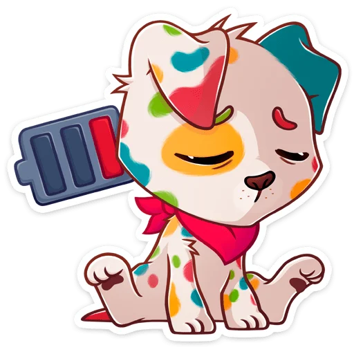 🐕 Стикер «Пинто» для Telegram