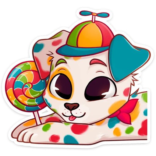 🐕 Стикер «Пинто» для Telegram