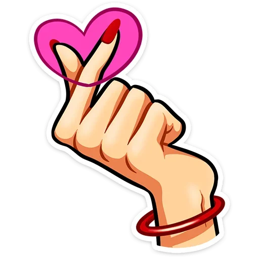 ❤ Стикер «Пин-ап Полли» для Telegram