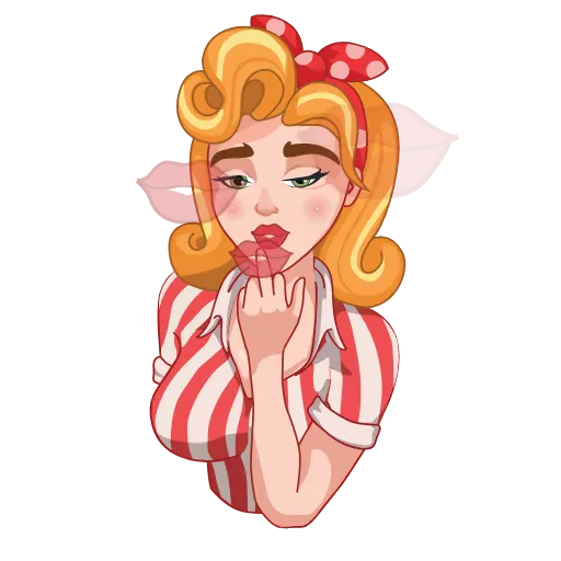 🖕 Стикер «PIN UP UA» для Telegram