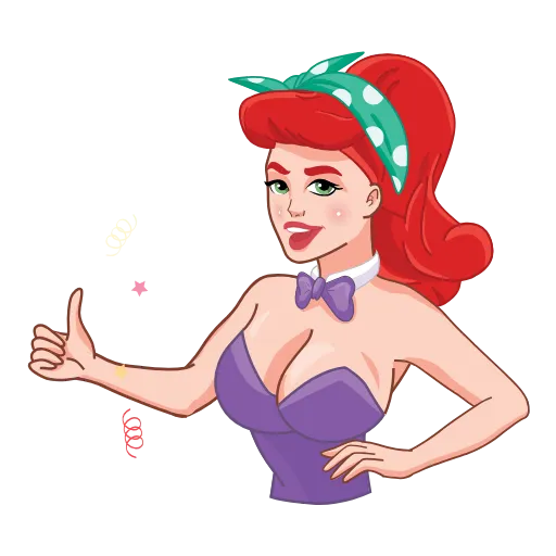 👍 Стикер «PIN UP UA» для Telegram