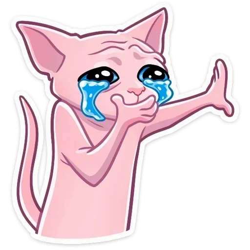 😭 Стикер «пиола» для Telegram