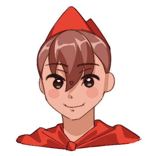 😊 Стикер «Пионер» для Telegram