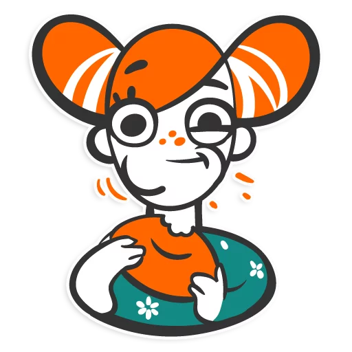 🍩 Стикер «Pippi» для Telegram