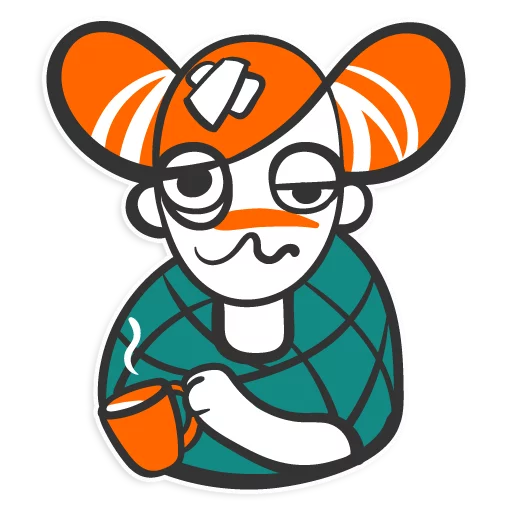 🤕 Стикер «Pippi» для Telegram
