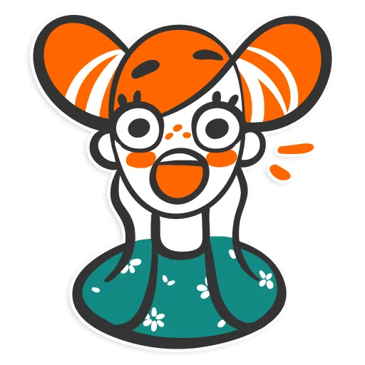 😧 Стикер «Pippi» для Telegram