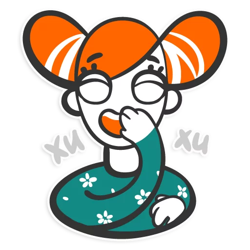 😀 Стикер «Pippi» для Telegram