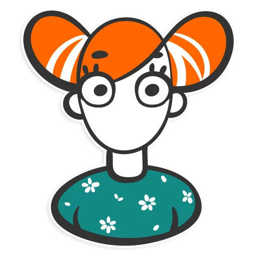 😶 Стикер «Pippi» для Telegram