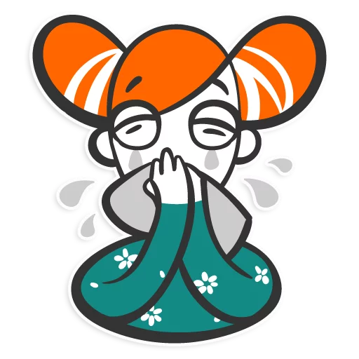 😭 Стикер «Pippi» для Telegram