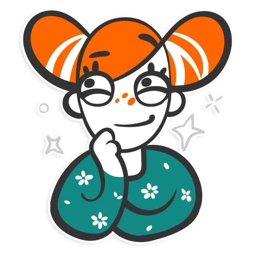 😌 Стикер «Pippi» для Telegram