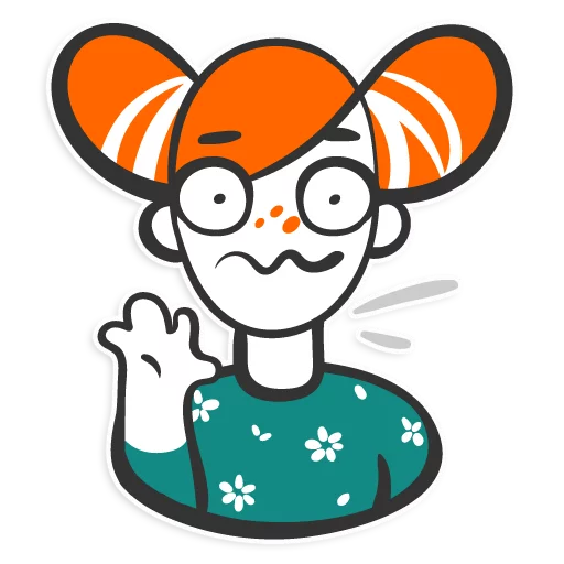 ✋ Стикер «Pippi» для Telegram