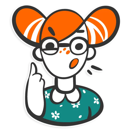 🤓 Стикер «Pippi» для Telegram