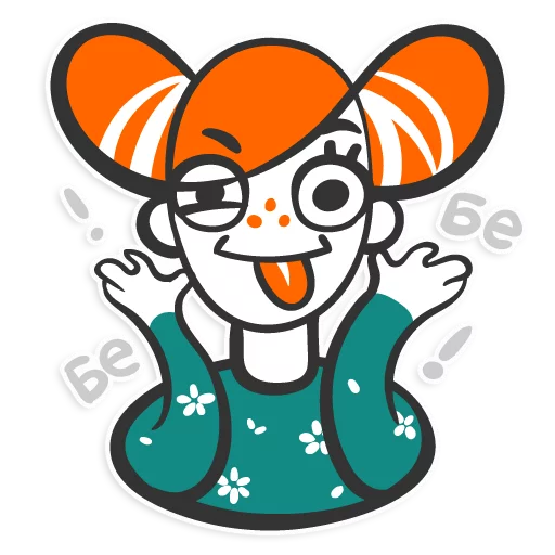 😜 Стикер «Pippi» для Telegram