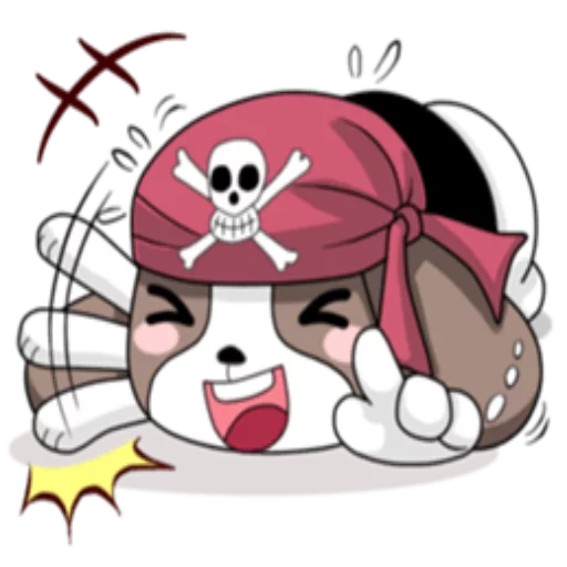 😝 Стикер «Talls of PirateMango&Tango» для Telegram